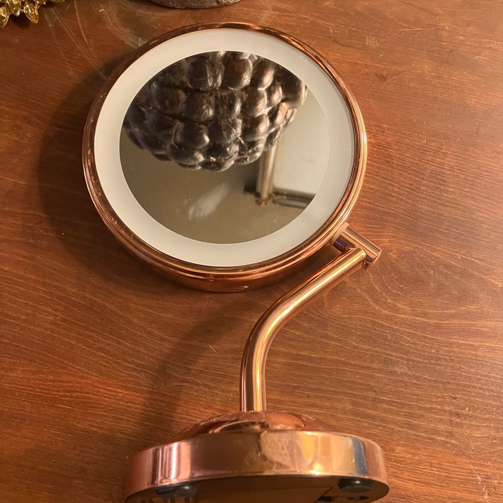 🐞Copper Tabletop Makeup Mirror